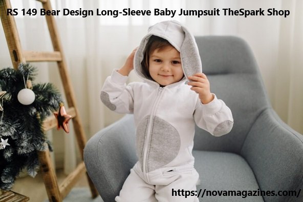 RS 149 Bear Design Long-Sleeve Baby Jumpsuit TheSpark Shop