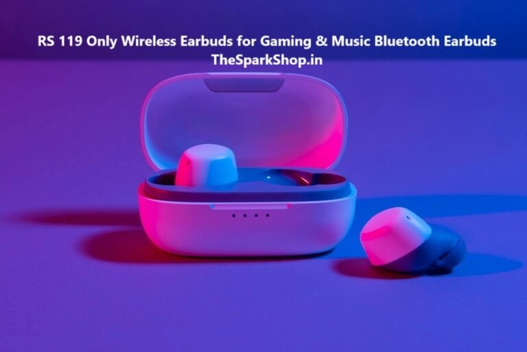 RS 119 Only Wireless Earbuds for Gaming & Music Bluetooth Earbuds TheSparkShop.in