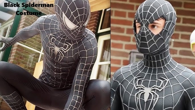 Black Spiderman Costume